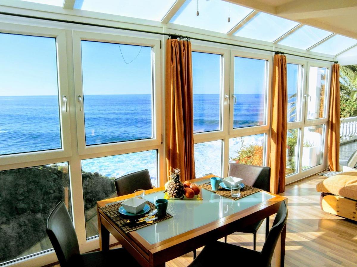 La Pardela Oceanfront Apartment Los Realejos Bagian luar foto